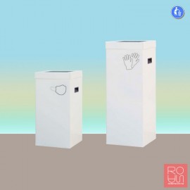 Paperera Box de reciclatge sense pedal 36 L Ref. 6056